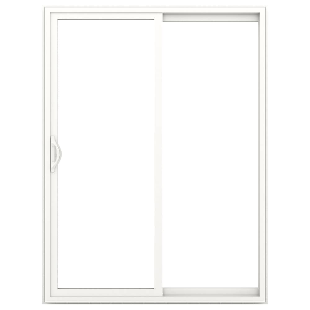 JELD-WEN 60-in x 80-in Vinyl Sliding, Right-hand sliding – product-only view