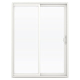 JELD-WEN 60-in x 80-in Vinyl Sliding, Right-hand sliding – primary product view