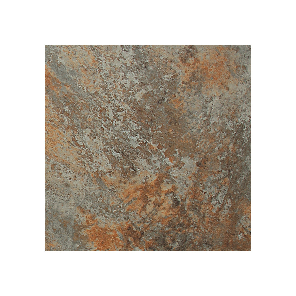 American Olean Kendal Slate 15-Pack Carlisle Black 12-in x 12-in Glazed Porcelain Stone Look Floor and Wall Tile
