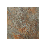 American Olean Kendal Slate 15-Pack Carlisle Black 12-in x 12-in Glazed Porcelain Stone Look Floor and Wall Tile