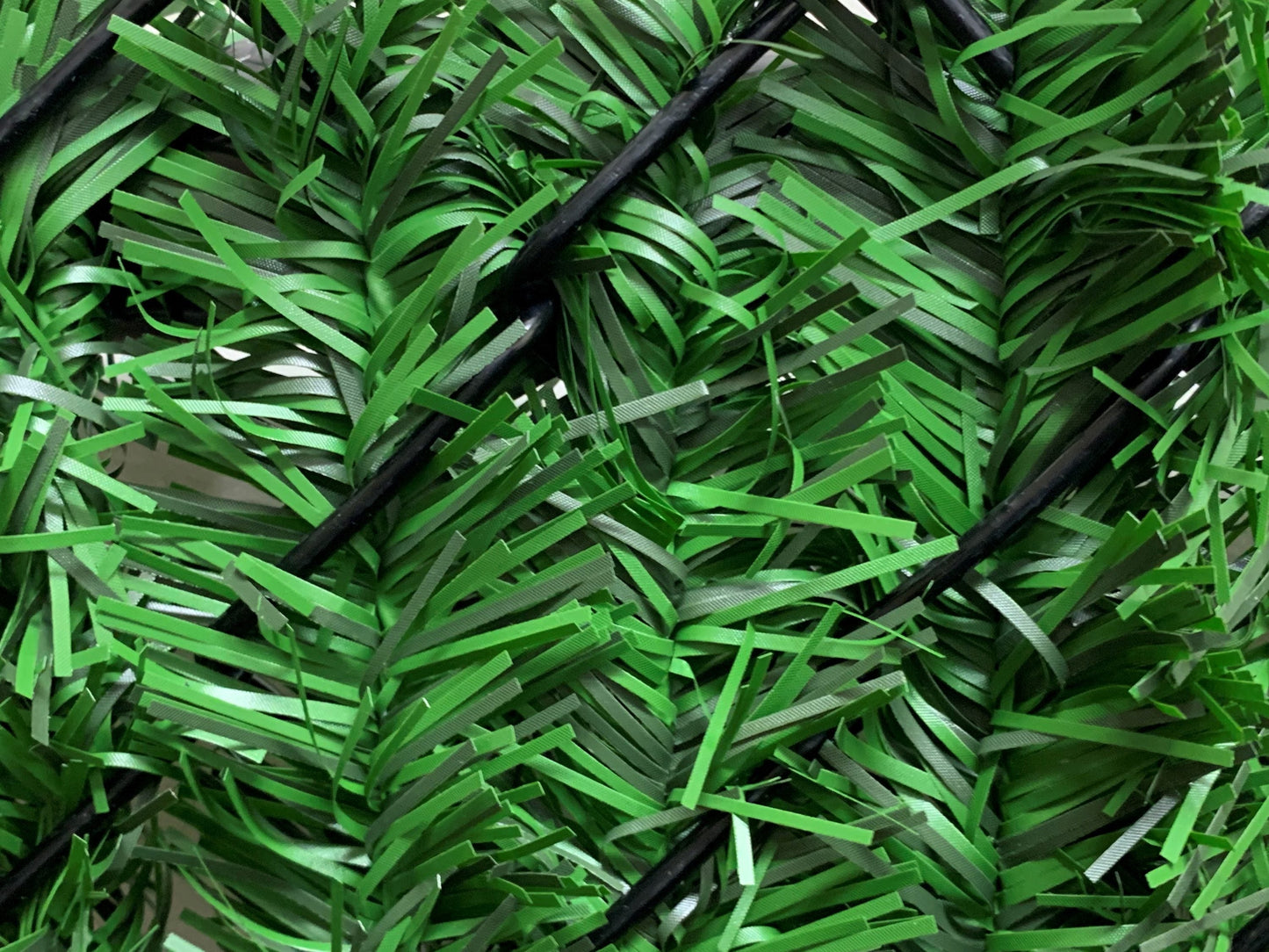 Pexco 6-ft H x 1-in W Green PVC Chain Link Fence Slat 41-Pack