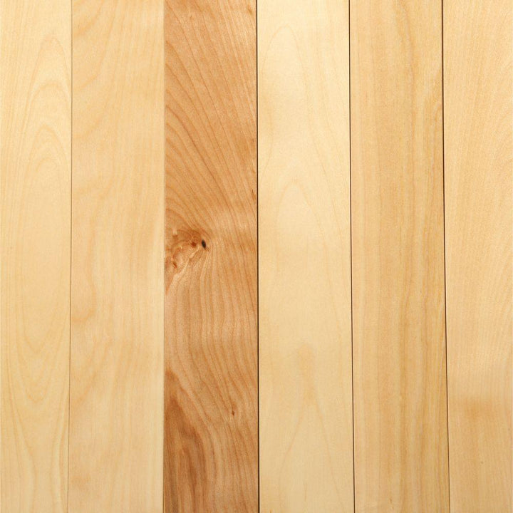 MONO SERRA Canadian Northern Birch Natural 3/4 in. x 3-1/4 in. Wide x Varying Length Solid Hardwood Flooring (20 sq. ft. / case) - Super Arbor
