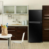10.1 cu. ft. Top Freezer Refrigerator in Black - Super Arbor