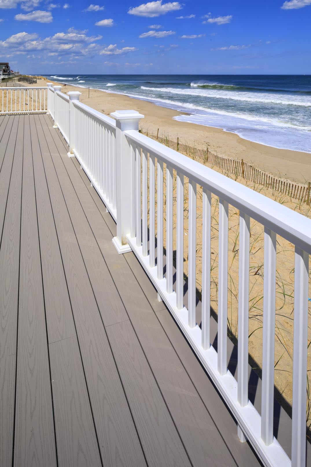 TimberTech Classic Composite Premier 6-ft x 36-in White Composite Deck Rail Kit