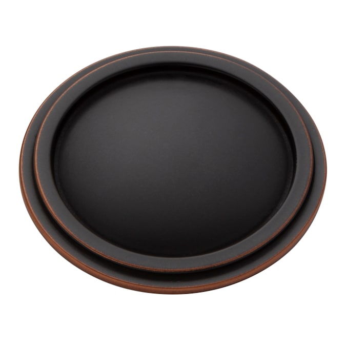 Sumner Street Home Hardware Grayson 2-1/2-in Center to Center Oil-Rubbed Bronze Rectangular Cup Drawer Pull