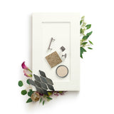 allen + roth Aveley 15-in W x 36.125-in H x 12-in D Linen Wall Fully Assembled Cabinet (Flat Panel Shaker Door Style)