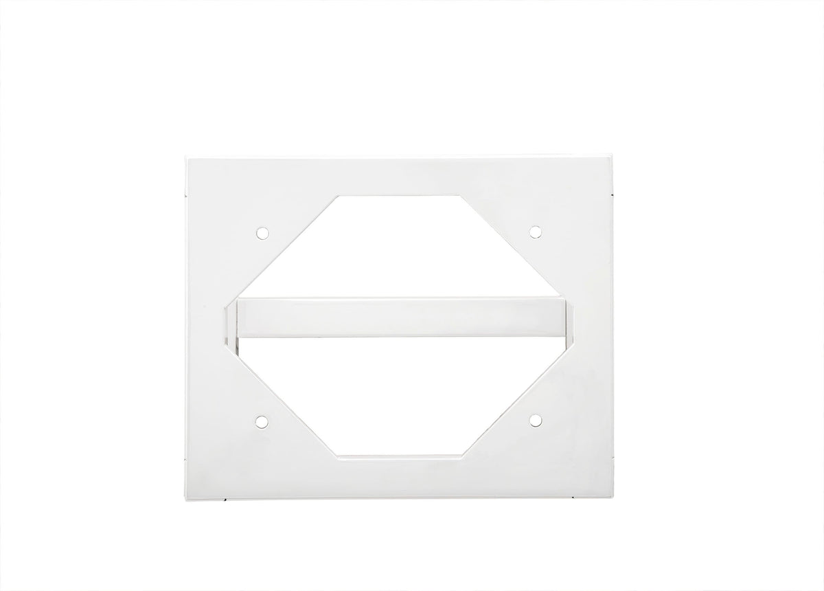 James Martin Vanities Addison 14.9-in x 10.6-in x 11.9-in Glossy White Soft Close Bathroom Wall Cabinet