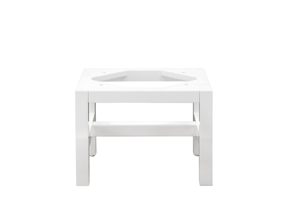 James Martin Vanities Addison 14.9-in x 10.6-in x 11.9-in Glossy White Soft Close Bathroom Wall Cabinet