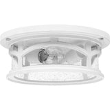 Quoizel Marblehead 10.25-in W Fresco Outdoor Flush Mount Light