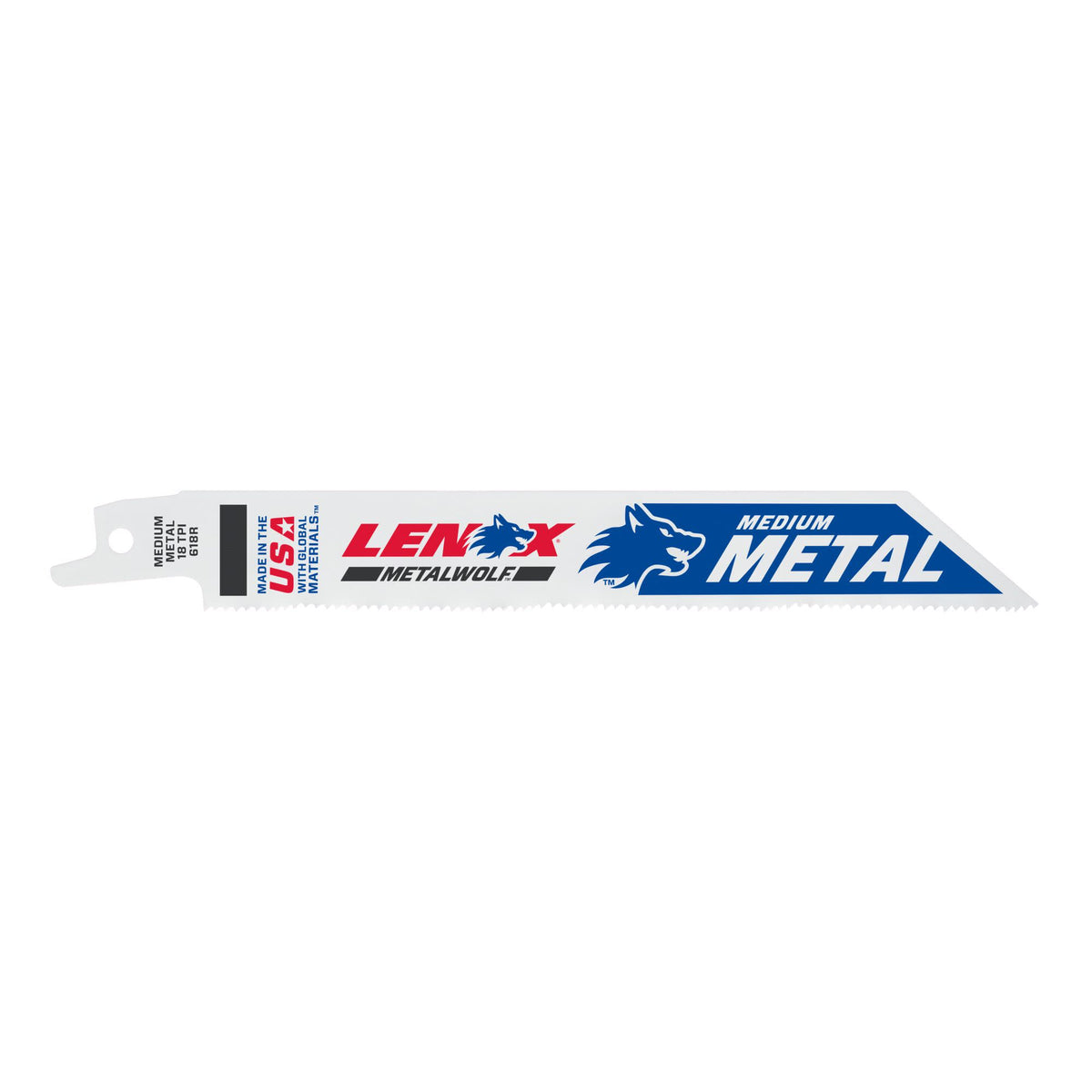 LENOX 3-Pack 6-in 18-TPI Bi-Metal Reciprocating Saw Blades