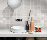 Apollo Tile (Sample) Duchess White 4-in x 4-in Glossy Ceramic Wall Tile