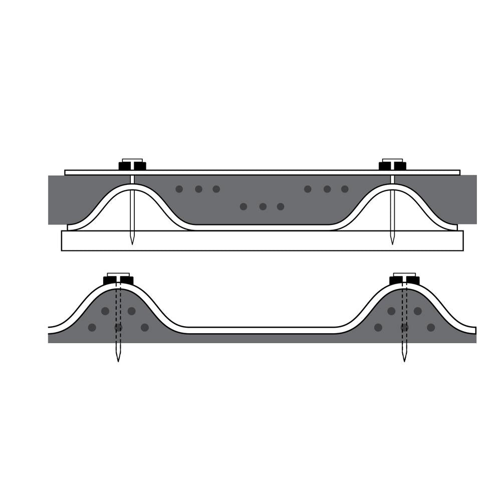 6V Solid Foam Closure Strip (Set of 2) - Super Arbor
