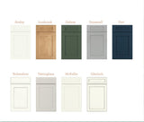 allen + roth Innsbrook 30-in W x 34.5-in H x 24-in D Rye 3-Drawer Base Fully Assembled Cabinet (Flat Panel Style)
