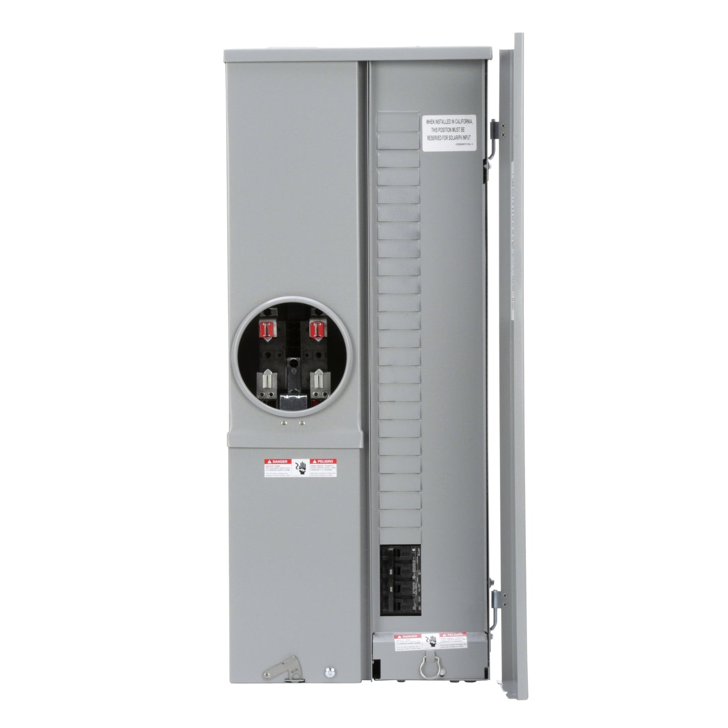 Siemens Siemens/Murray Brand 200-Amp 24-space load center - angle view