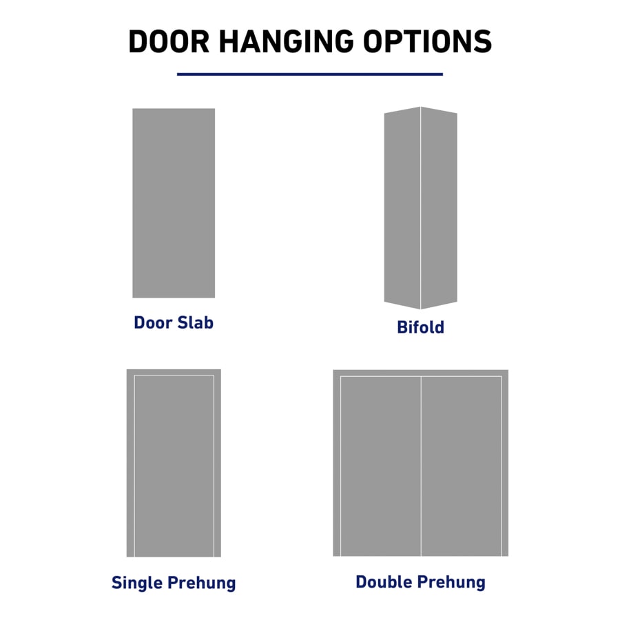 Therma-Tru Benchmark Doors 36-in x 80-in Steel Craftsman Left-Hand Inswing Ready-to-Paint Unfinished Prehung Single Front Door with Brickmould
