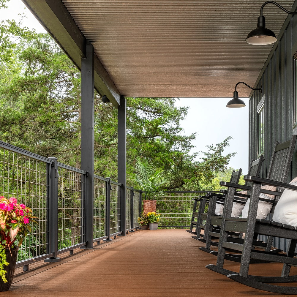 Trex Select 1-in x 6-in x 20-ft Saddle Grooved Composite Deck Board
