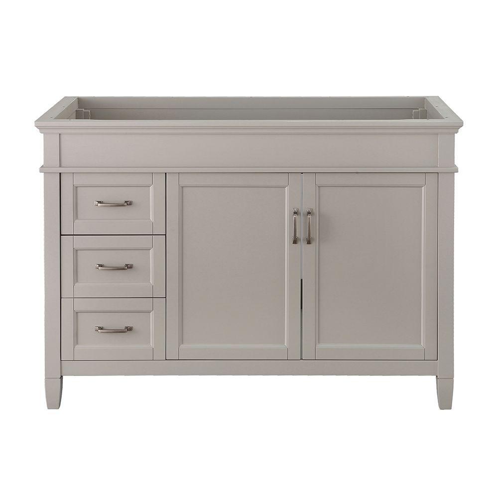 Ashburn 36 in. W x 21.75 in. D Vanity Cabinet in Grey - Super Arbor