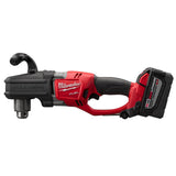 M18 FUEL 18-Volt Lithium-Ion Brushless Cordless Hole Hawg 1/2 in. Right Angle Drill Kit W/(2) 9.0Ah Batteries