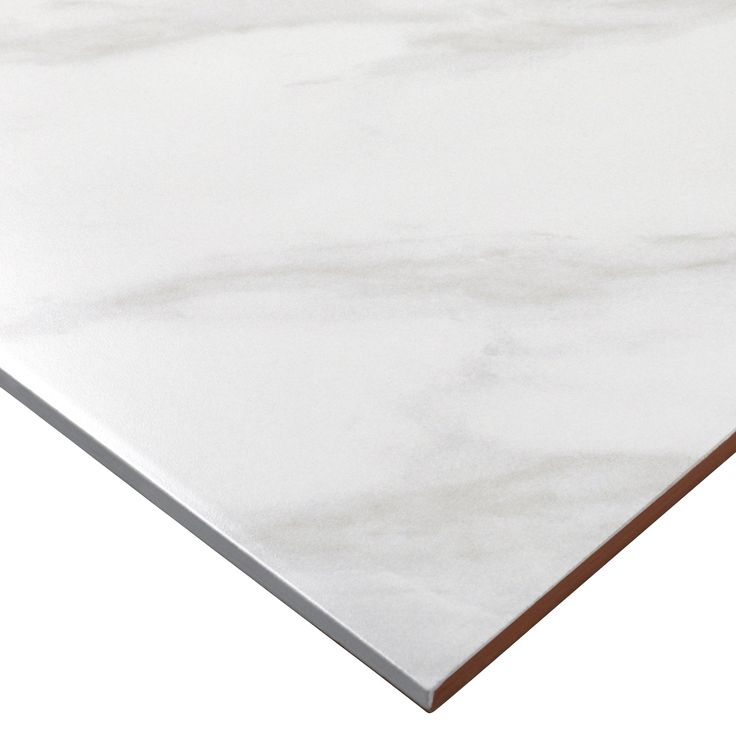 Bianco Carrara 12-in x 24-in Glazed Ceramic Marble Look Floor and Wall Tile (1.92-sq. ft/ Piece)