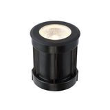 10-Watt Black Aluminum Body Outdoor Integrated LED Landscape Well Light