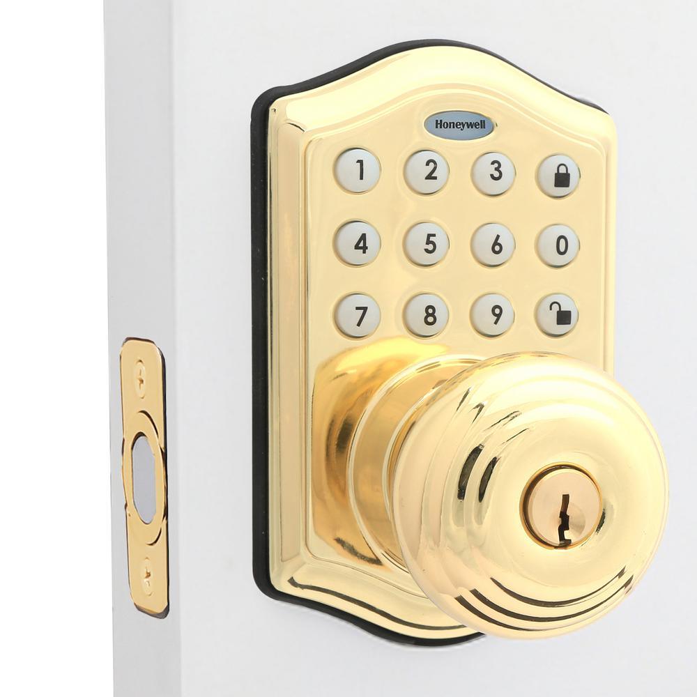 Oil Rubbed Bronze Keypad Electronic Knob Entry Door Lock - Super Arbor