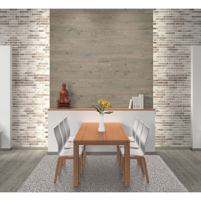 Quick-Step Studio QuickStep Studio + Spill Repel Whistler Oak 12-mm T x 6-in W x 48-in L Waterproof Wood Plank Laminate Flooring (16.12-sq ft / Carton)