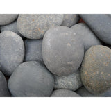 Butler Arts 0.90 cu. ft., 75 lb., 2 in. to 3 in. Black Mexican Beach Pebble (40-Bag Contractor Pallet) - Super Arbor