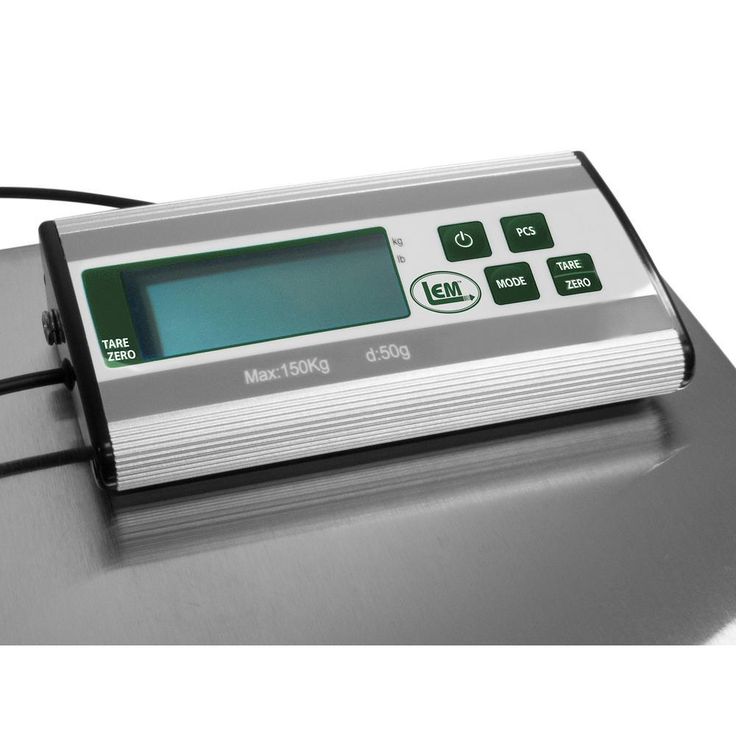 330 lb. Stainless Steel Digital Scale