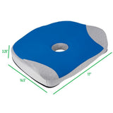 Blue Ergonomic Gel Seat Cushion - Super Arbor