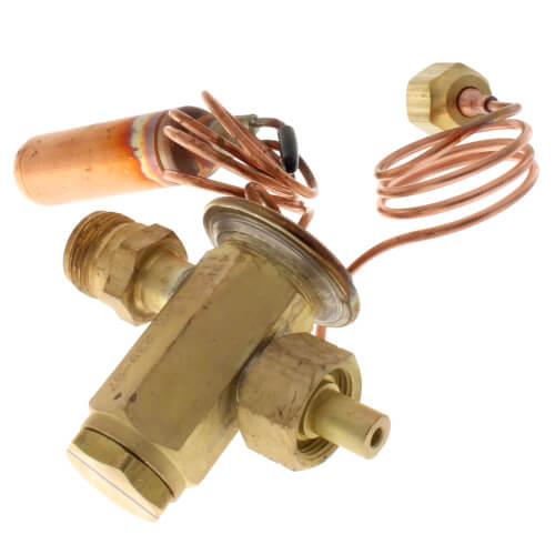 Lennox 49K03 valve - side view (Features: R22 Refrigerant; Product Type: Valve)