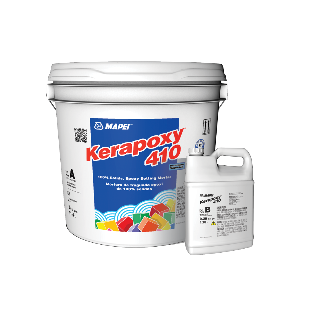 MAPEI Kerapoxy 410 Premium 100%-Solids Epoxy Setting Mortar