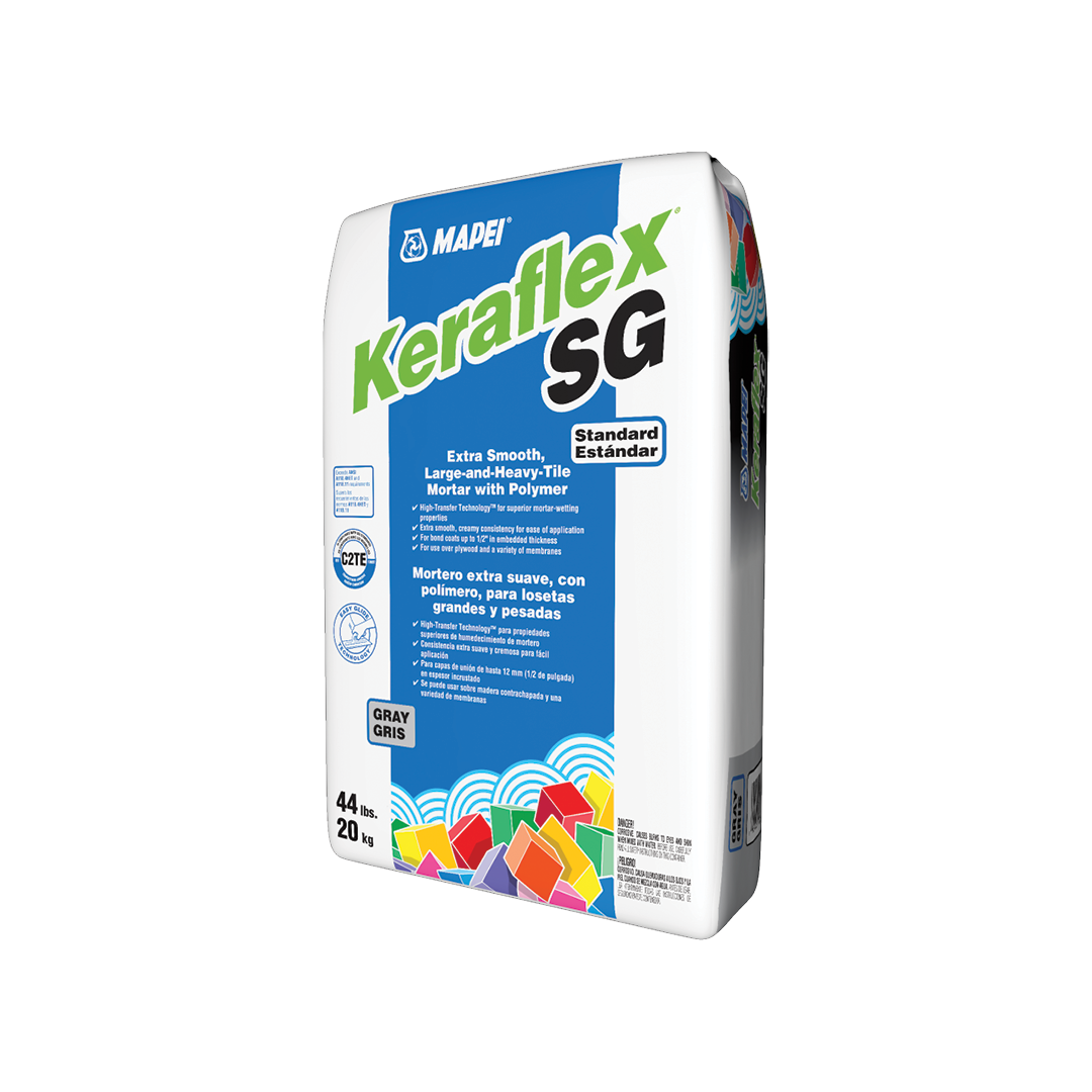 MAPEI Keraflex SG Gray Large-and-Heavy-Tile Mortar, 44 lbs (20 kg)