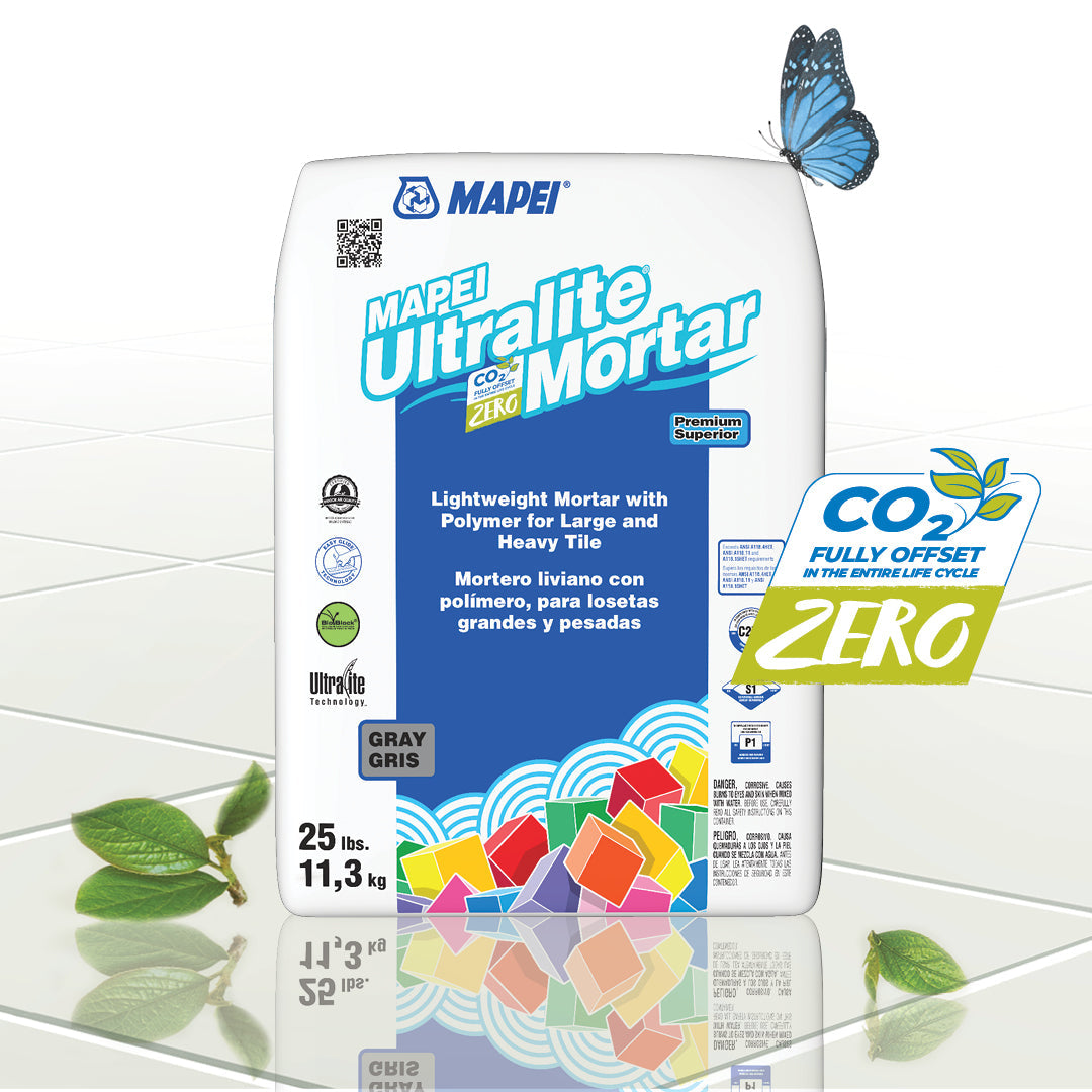 MAPEI Ultralite White Mortar, 25 lb Lightweight Polymer-Modified Thin-Set