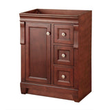 Naples 30 in. W Bath Vanity Cabinet Only in Distressed Grey with Right Hand Drawers - Super Arbor