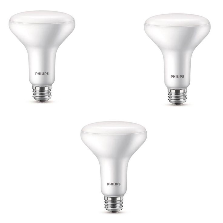 Philips 65-Watt Equivalent with Warm Glow BR30 Dimmable LED ENERGY STAR Light Bulb, Soft White (6-Pack)