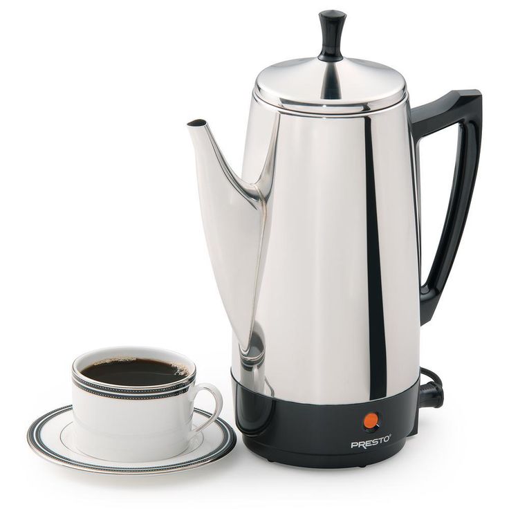 12-Cup Stainless Steel Percolator
