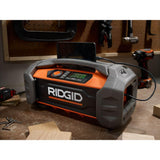 18-Volt Cordless Hybrid Jobsite Radio with Bluetooth Wireless Technology with 1.5 Ah Lithium-Ion Battery - Super Arbor