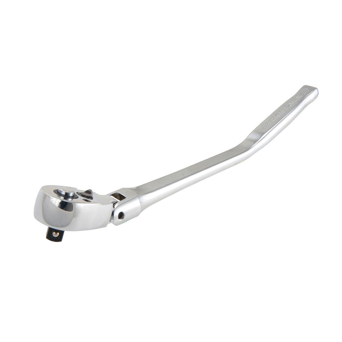 Craftsman 3/8 in. Drive SAE Bent Handle Flex Head Ratchet, 72 Teeth