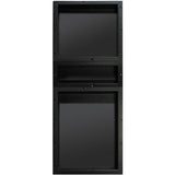 Redi Niche 16 in. x 40 in. Triple Shower Niche Set in Black - Super Arbor