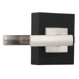 Vedani Square Satin Nickel Passage Hall/Closet Door Lever - Super Arbor