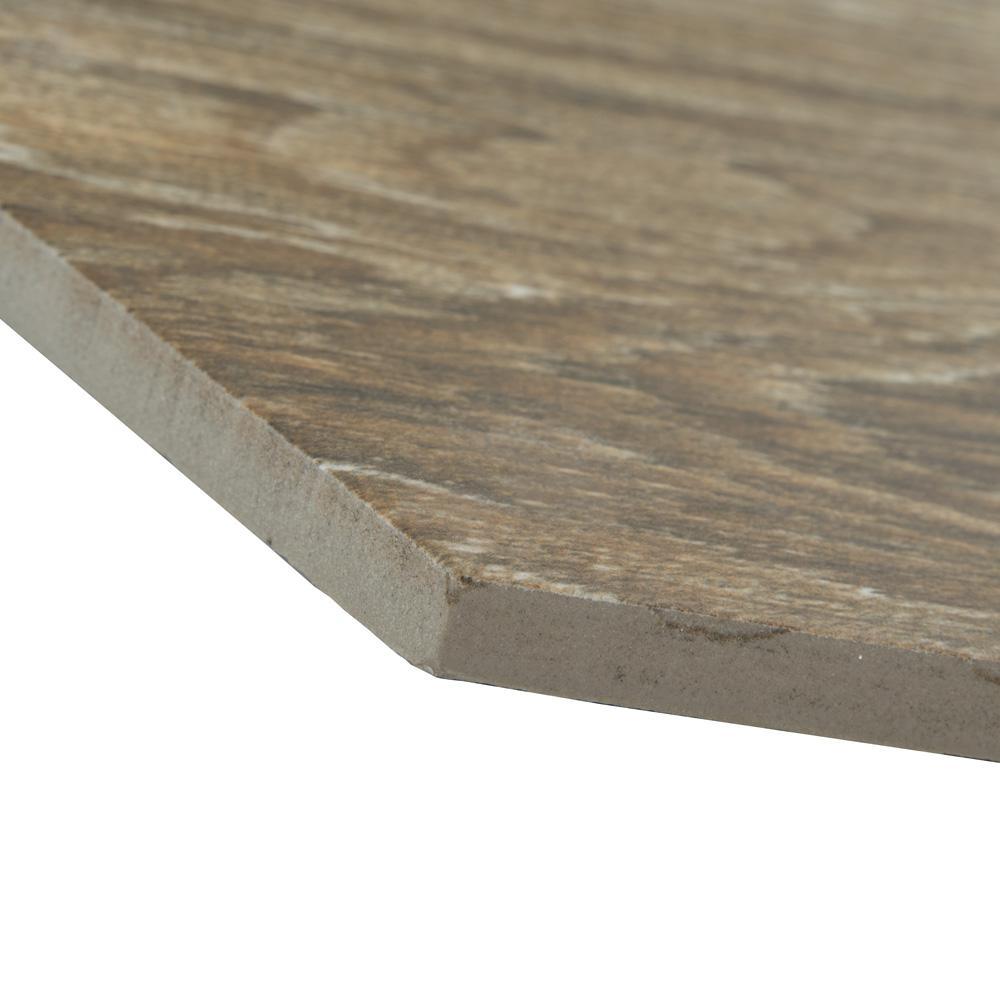 Gaugin Hex Catan Shadow 8-5/8 in. x 9-7/8 in. Porcelain Floor and Wall Tile (11.56 sq. ft. / case)