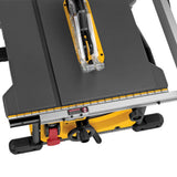 FLEXVOLT 60-Volt MAX Lithium-Ion Cordless Brushless 8-1/4 in. Table Saw Kit with Battery 2Ah, Charger and Bonus Battery