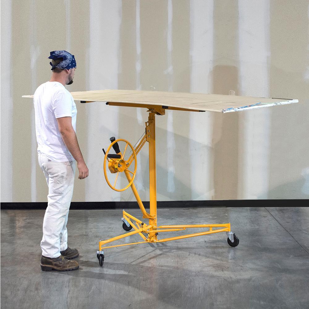 11 ft. Drywall Hoist with 6 ft. Extension Combo - Super Arbor