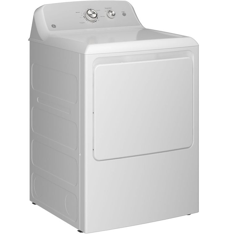 GE 7.2 cu. ft. 120 Volt White Gas Vented Dryer