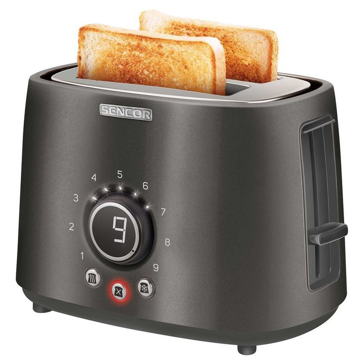 2-Slice Green Long Slot Toaster with Rack