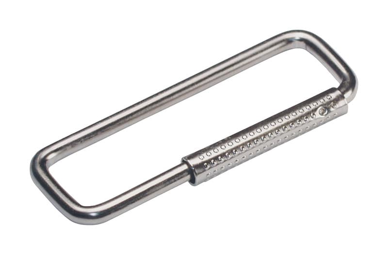 Hillman Metal Silver Split Rings/Cable Rings Key Ring, 2-Pack