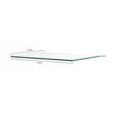 14 in. x 18 in. Glass Shelf - Super Arbor