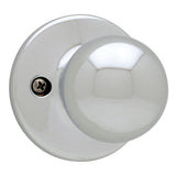 Polo Satin Nickel Dummy Door Knob Featuring Microban Antimicrobial Technology - Super Arbor