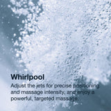6 ft. Acrylic Oval Drop-in Whirlpool Bathtub in White with Heater - Super Arbor