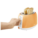 2-Slice Peach Orange Long Slot Toaster